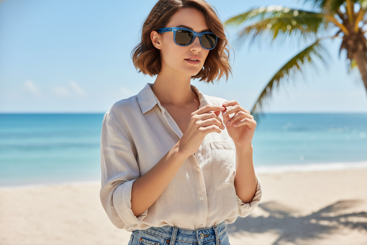 Vue de face Ray-Ban WAYFARER (RB2140 - 1409B1)