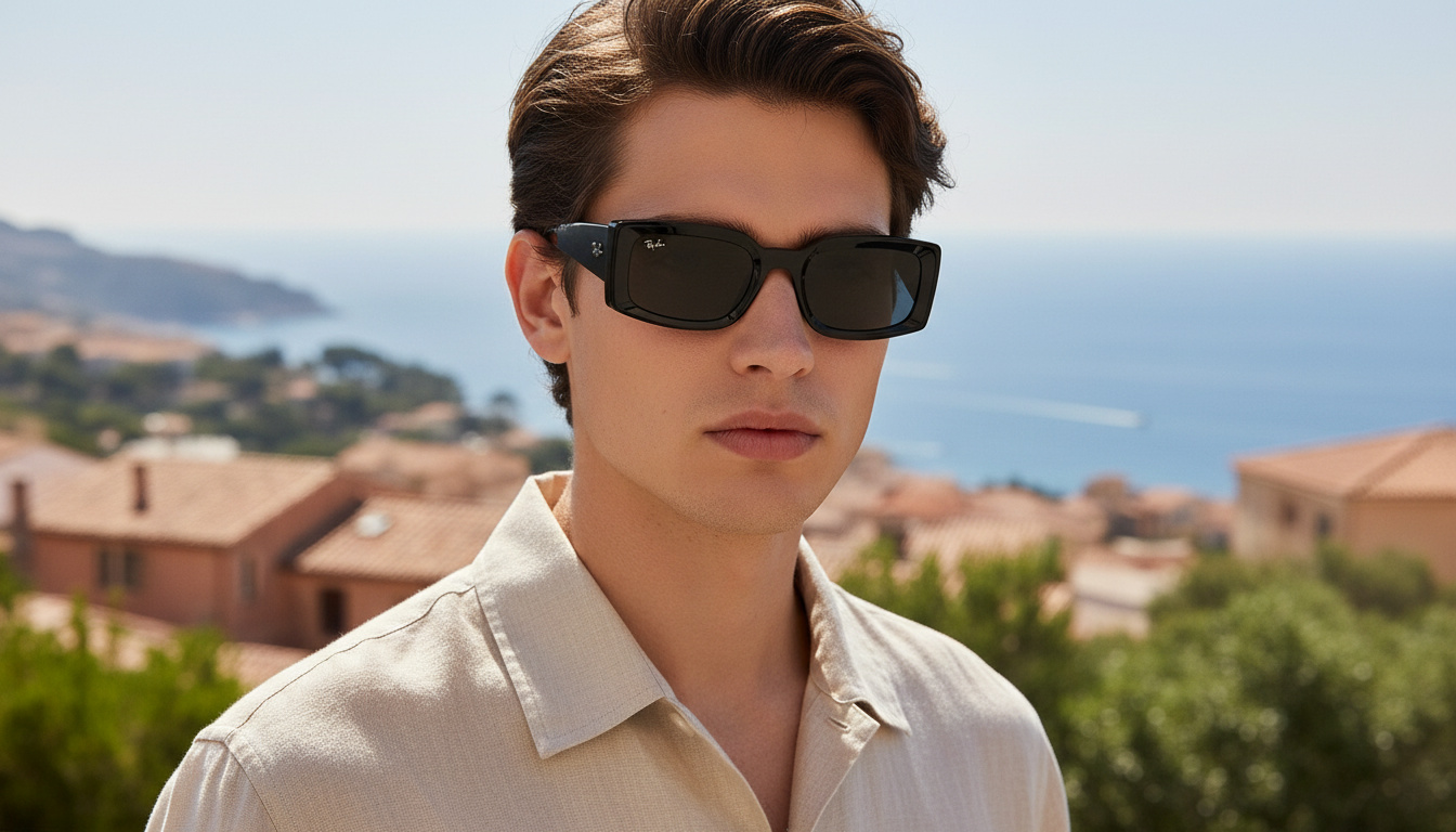 Vue de face Ray-Ban KILIANE (RB4395 - 667787)