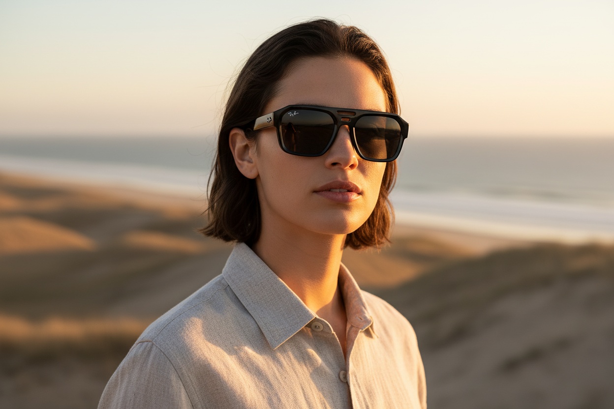 Vue de face Ray-Ban CORRIGAN (RB4397 - 667787)