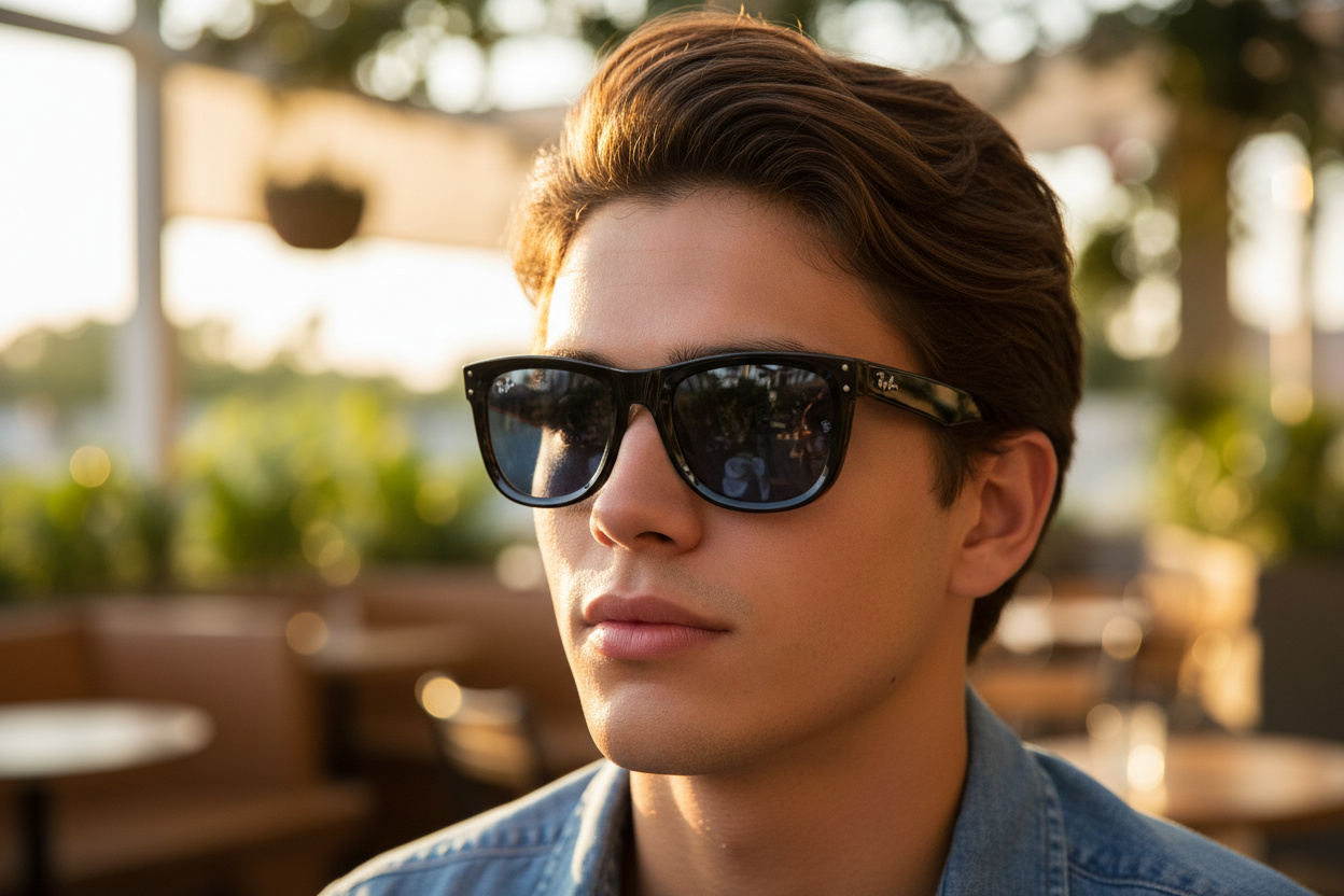 Vue de face Ray-Ban WAYFARER REVERSE (RBR0502S - 667772)