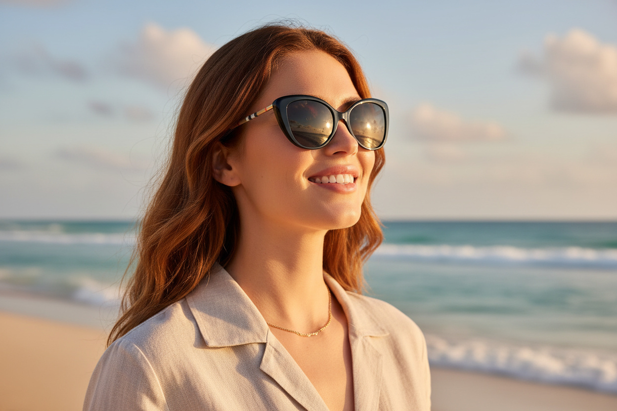 Vue de face Burberry BE4407 (385387)