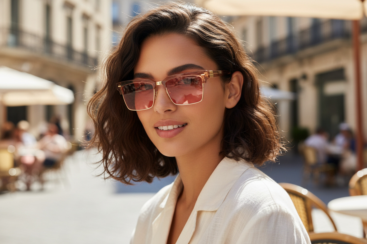 Vue de face Miu Miu MU 10ZS (15T1D0)