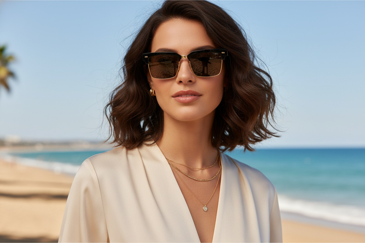 Vue de face Miu Miu MU 10ZS (1AB5S0)