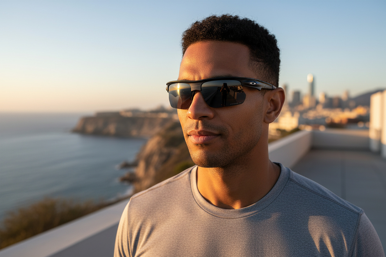 Vue de face Oakley BISPHAERA (OO9400 - 940001)