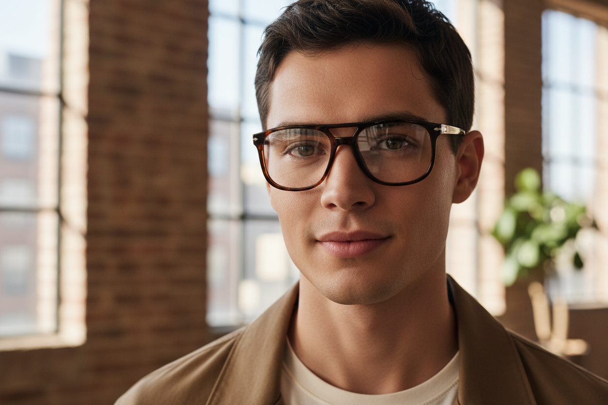 Vue de face Persol GRETA (PO3329V - 24)