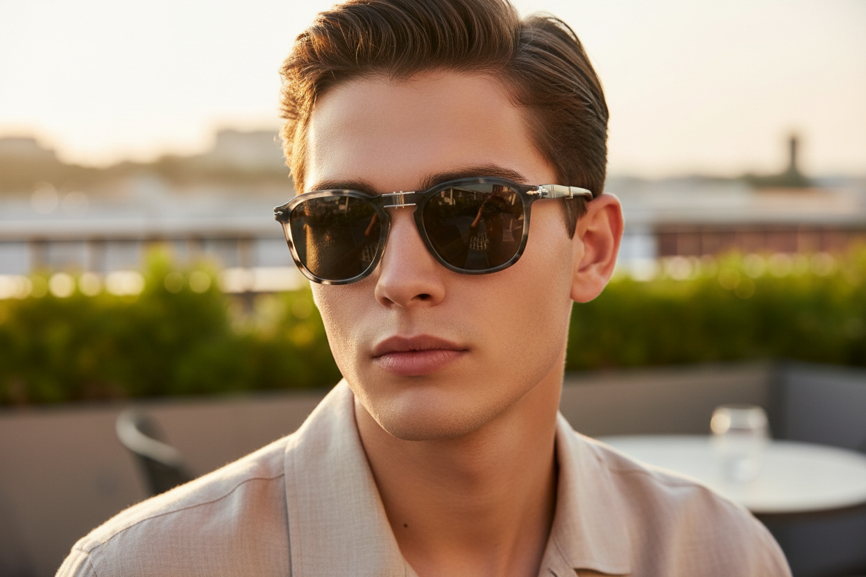 Vue de face Persol PO3345S (107148)