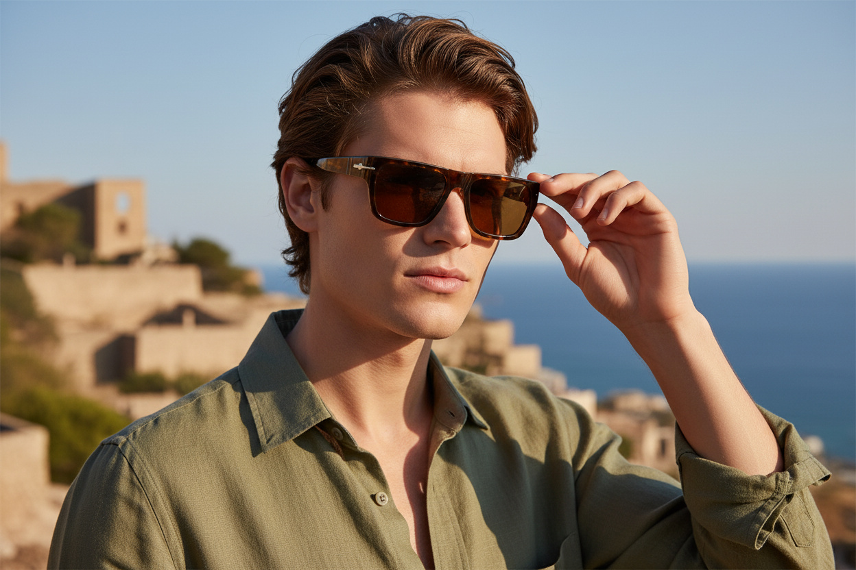 Vue de face Persol PO3348S (121033)