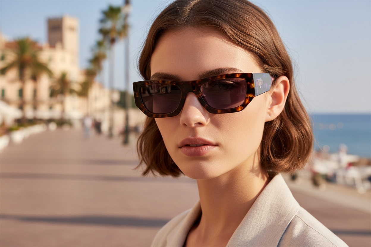 Vue de face Prada PR A01S (14O50B)