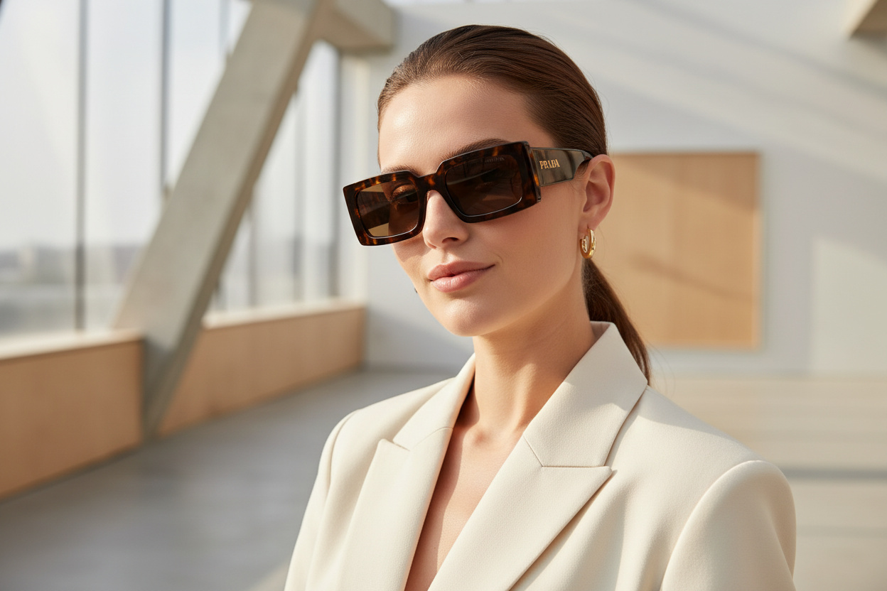 Vue de face Prada PR A07S (16N5Y1)