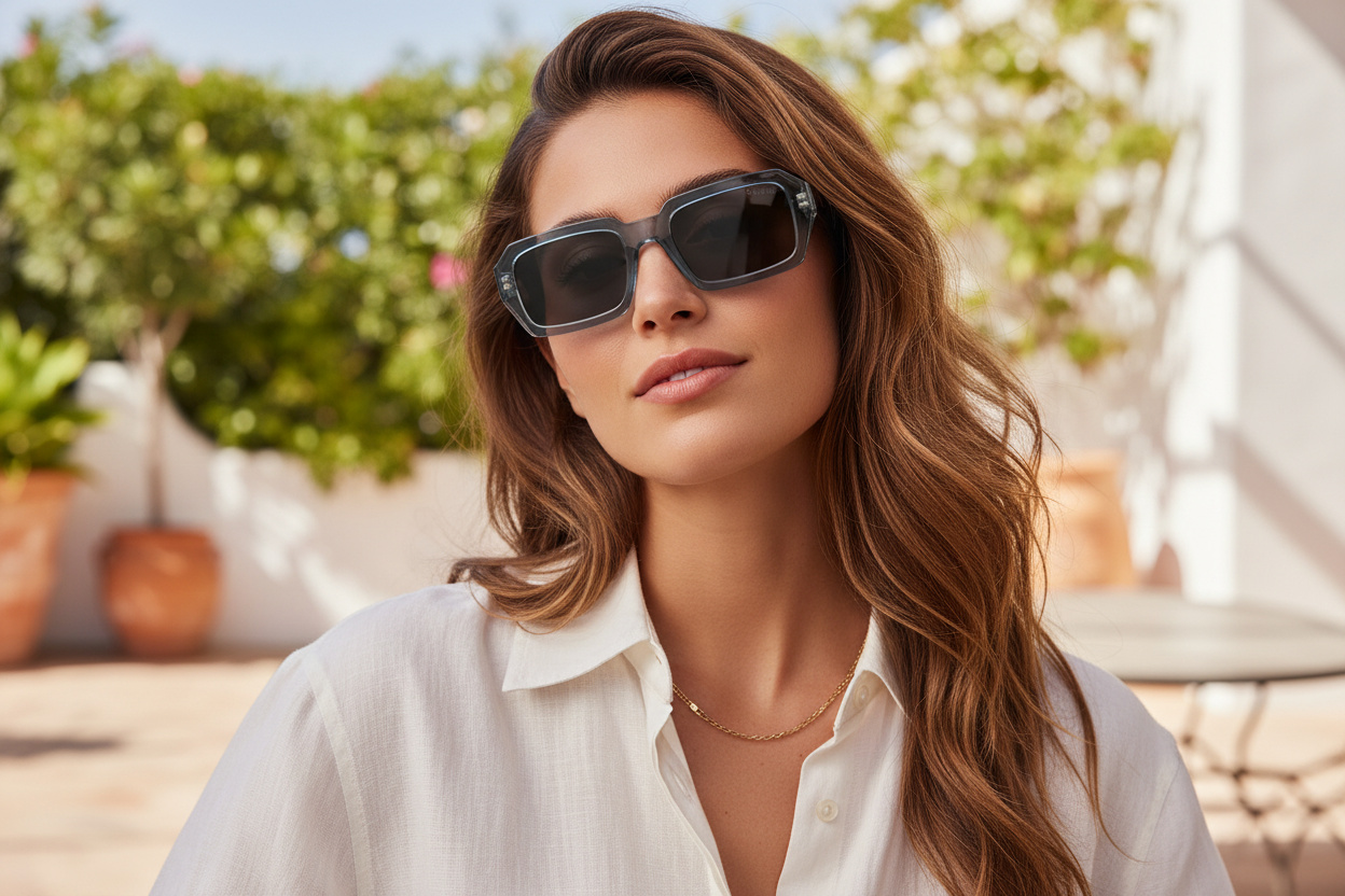 Vue de face Prada PR A12S (19O70B)