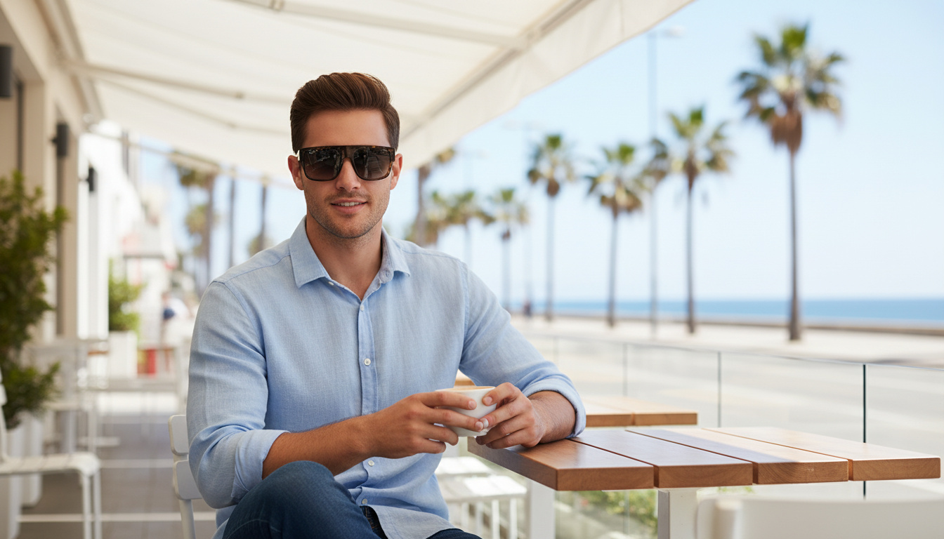 Vue de face Ray-Ban DRIFTER (RB0360S - 902/M3)