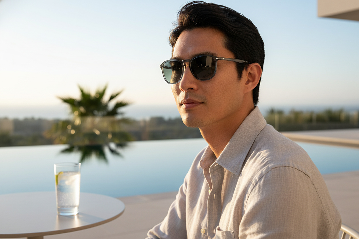Vue de face Ray-Ban RB2203 (1391GK)