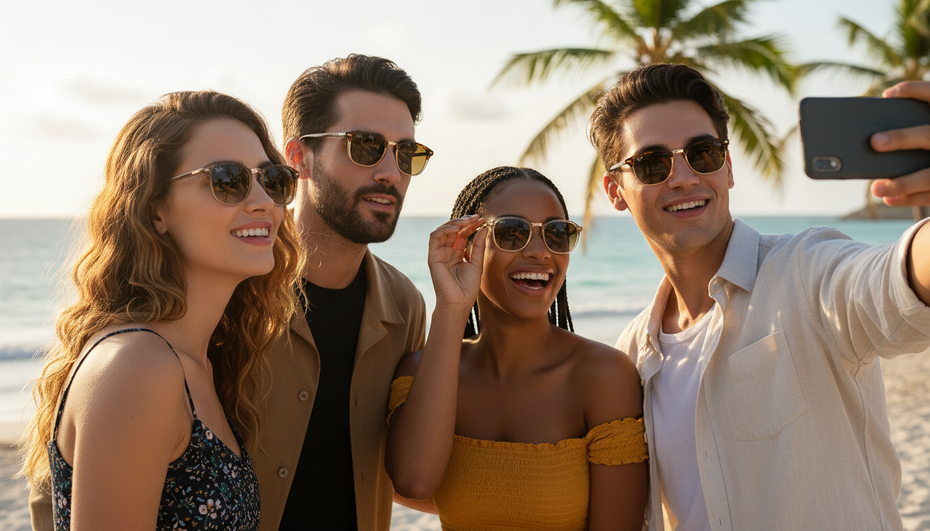 Vue de face Ray-Ban RB2203 (13920A)