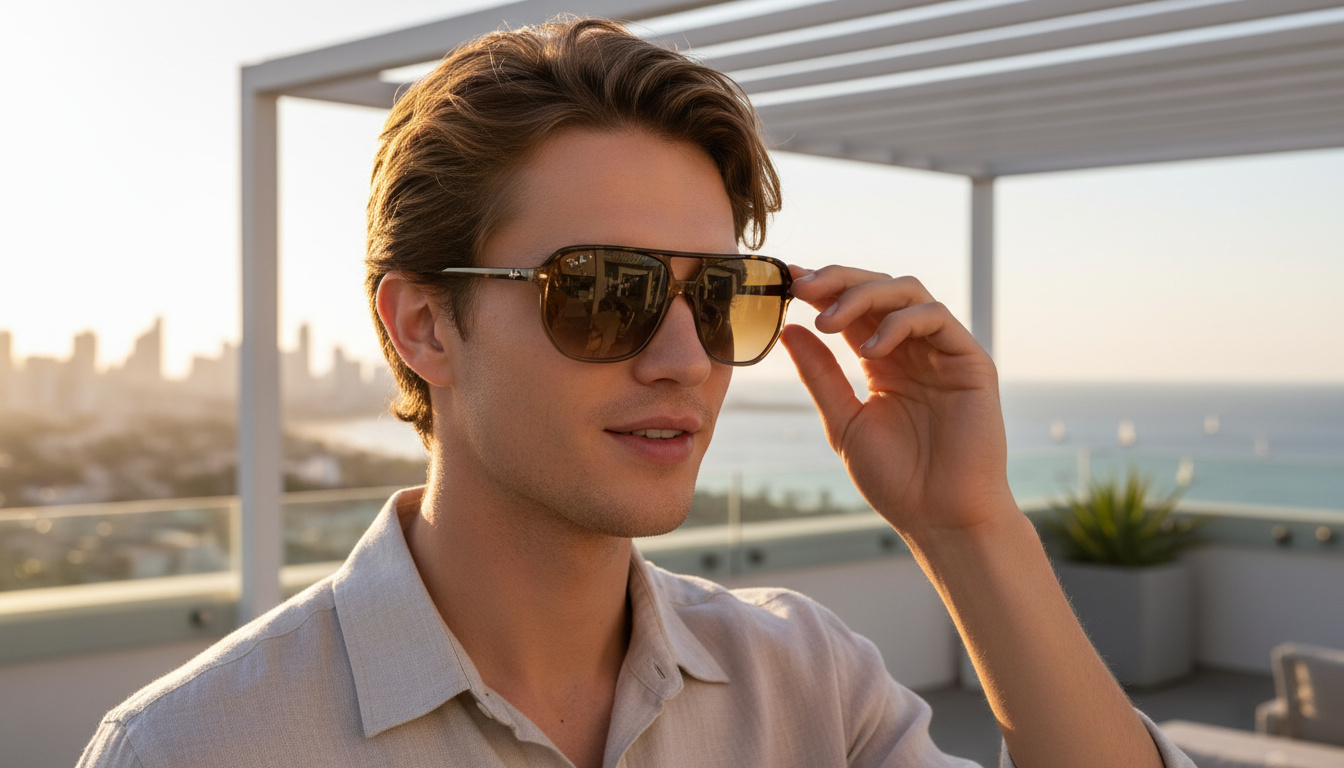 Vue de face Ray-Ban BILL ONE (RB2205 - 1292M2)