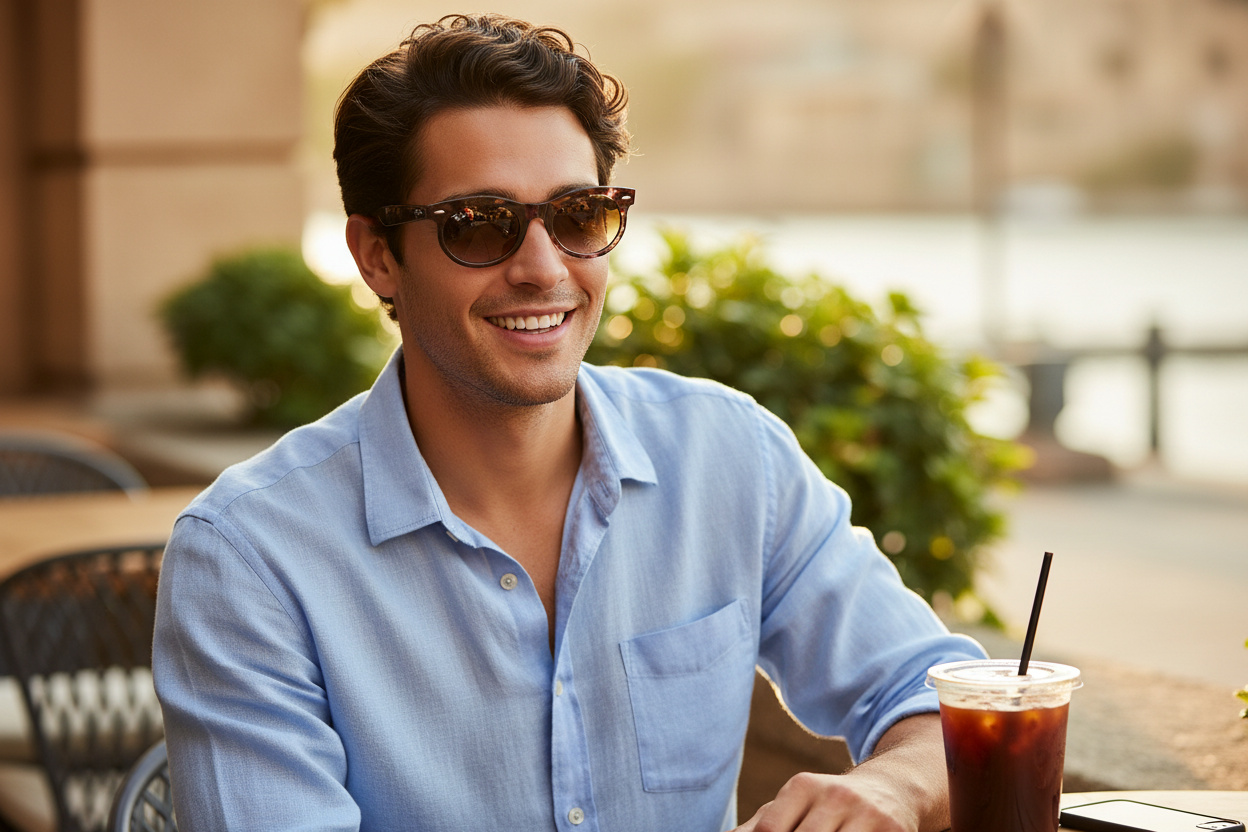 Vue de face Ray-Ban WAYFARER OVAL (RB2242 - 133451)