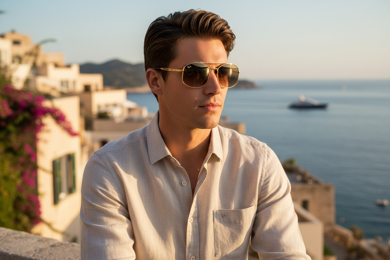 Vue de face Ray-Ban RB3719 (001/51)