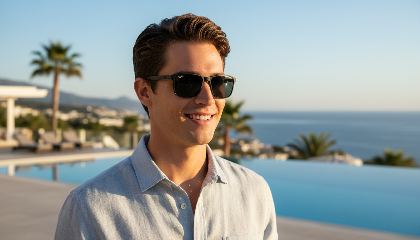 Vue de face Ray-Ban RB3721 (186/87)