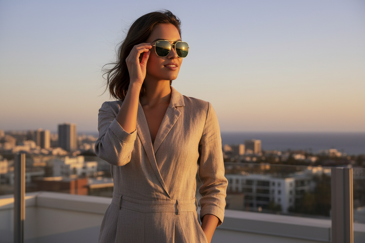 Vue de face Ray-Ban RB3724D (001/71)