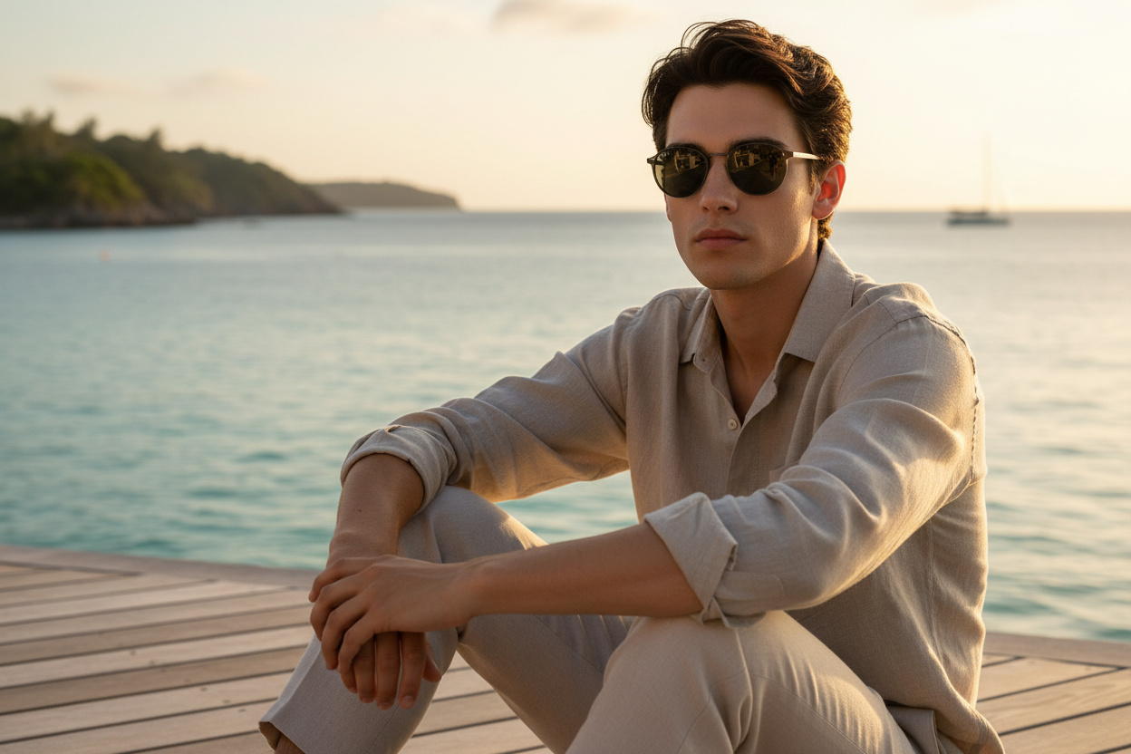 Vue de face Ray-Ban RB3727D (004/8G)