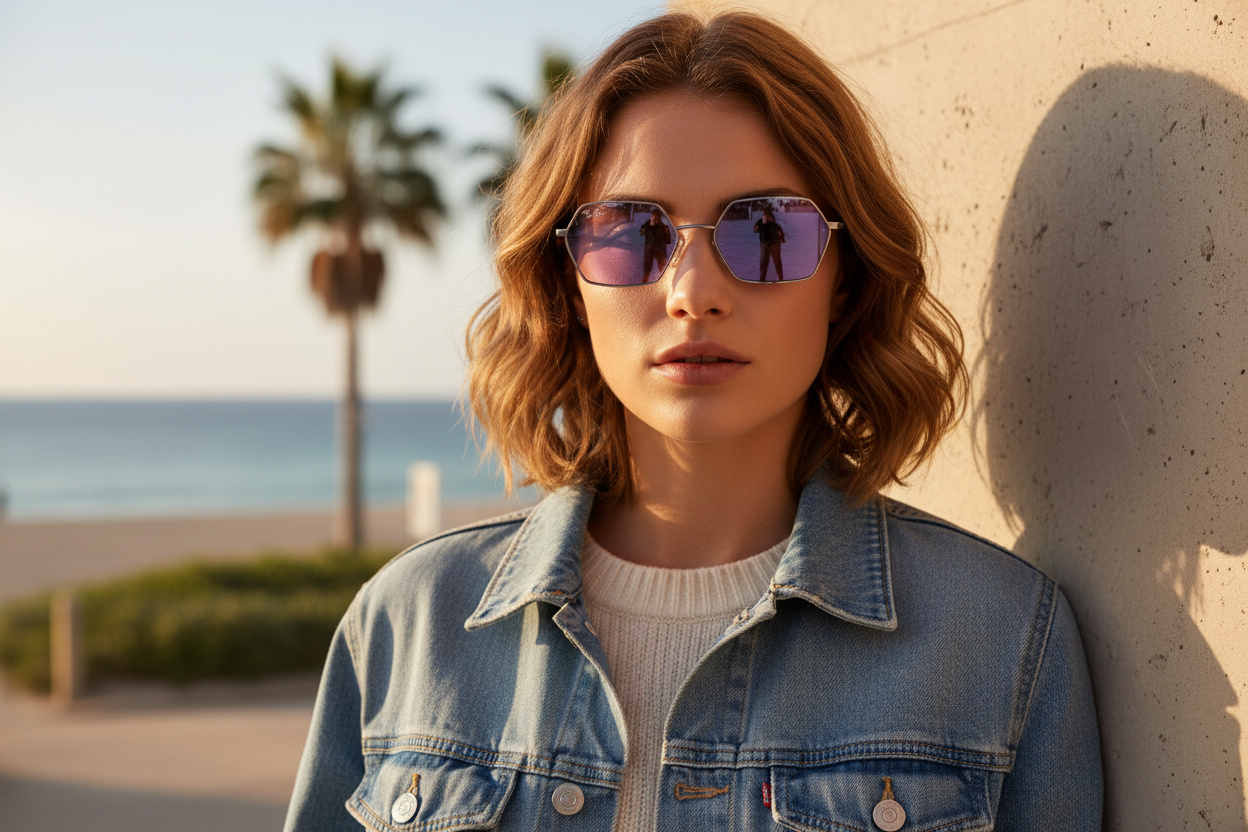 Vue de face Ray-Ban YEVI (RB3728 - 004/1A)