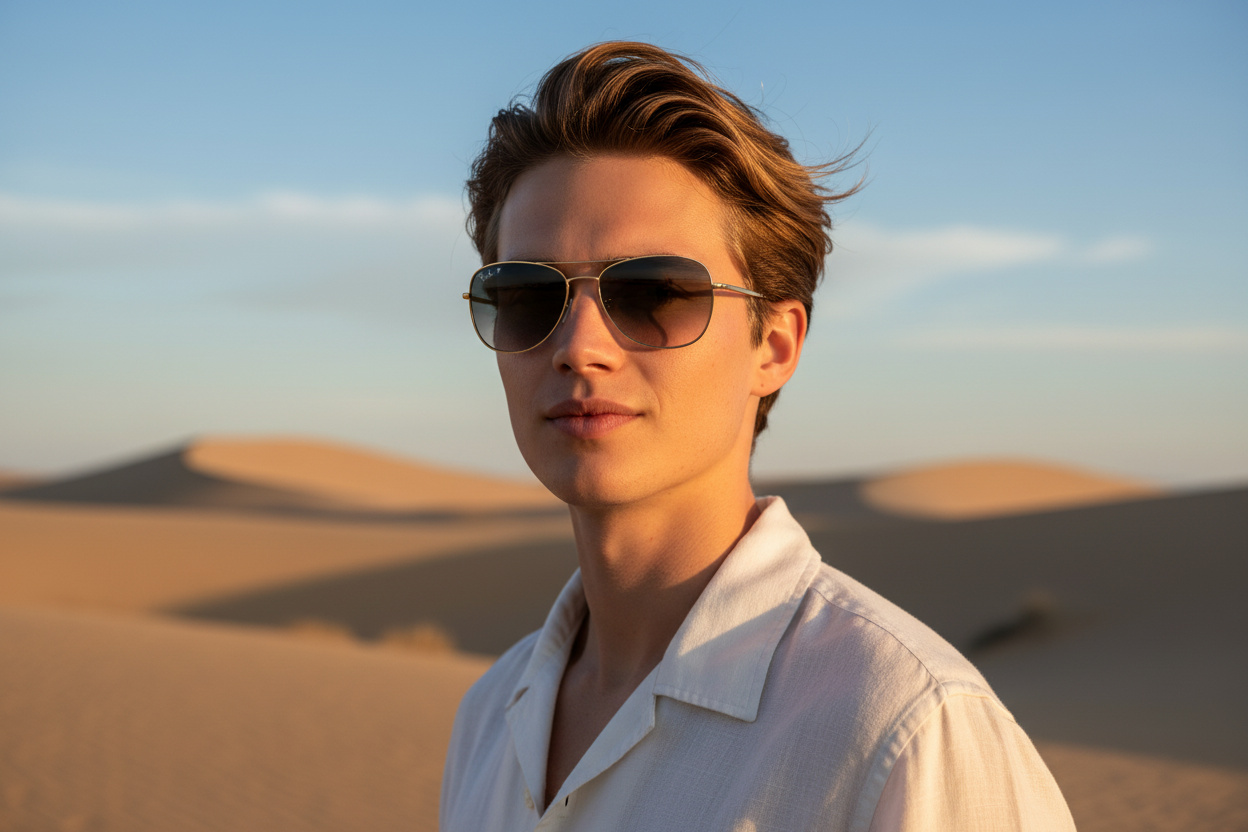 Vue de face Ray-Ban RB3733 (001/78)