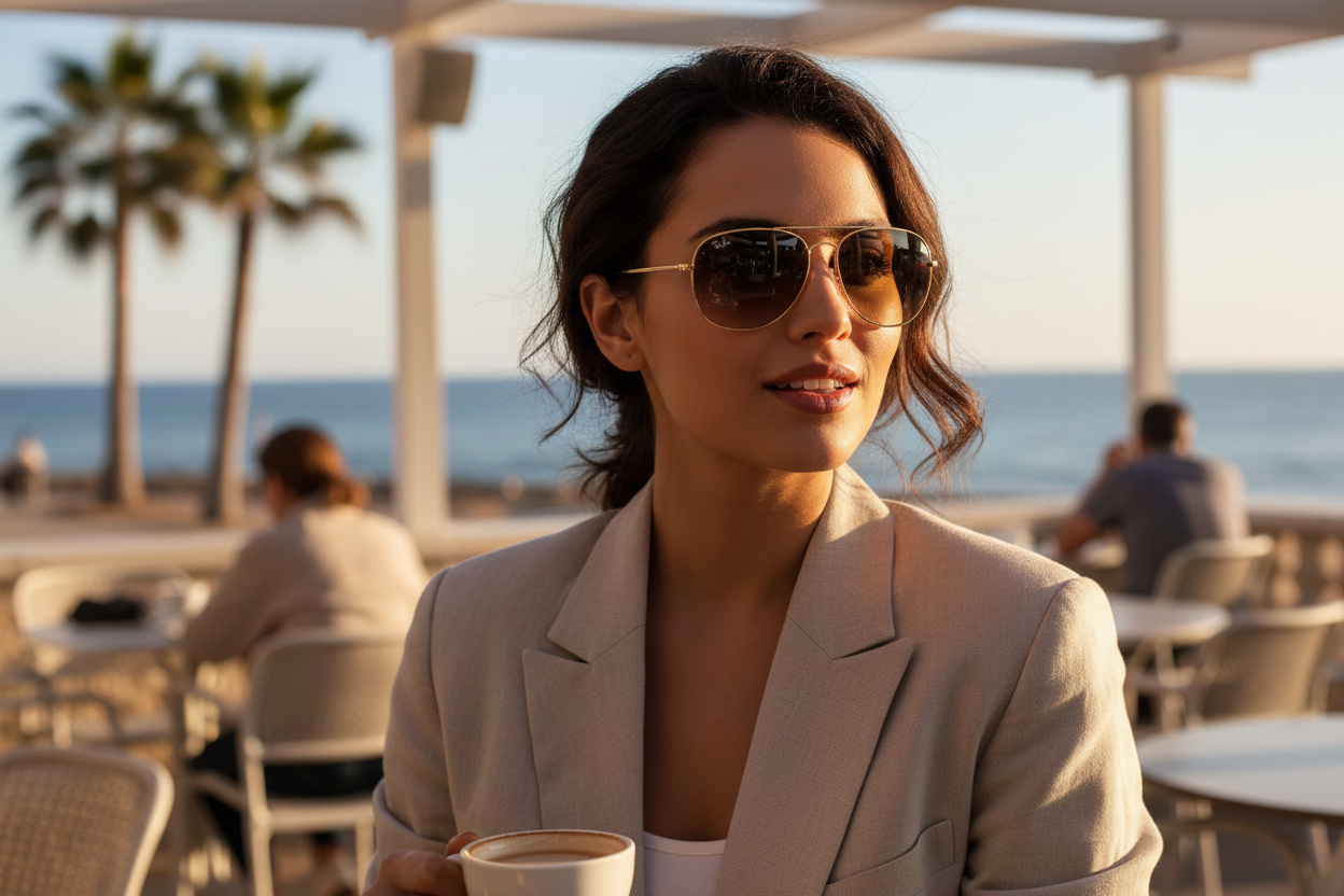 Vue de face Ray-Ban BAIN BRIDGE (RB3735 - 001/51)