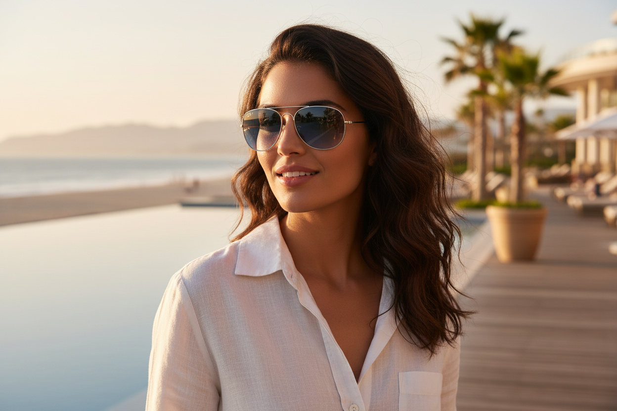 Vue de face Ray-Ban BAIN BRIDGE (RB3735 - 003/3F)