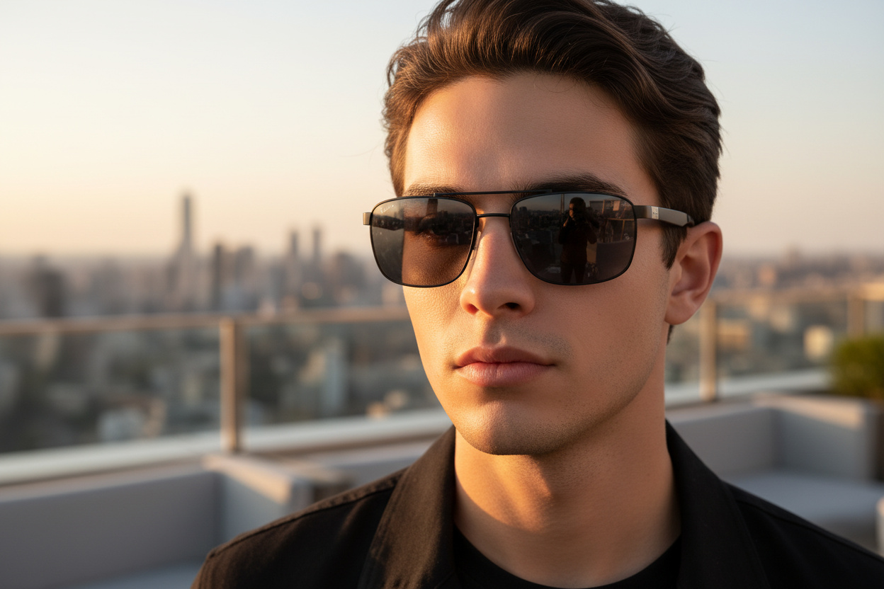 Vue de face Ray-Ban RB3737CH (002/5J)