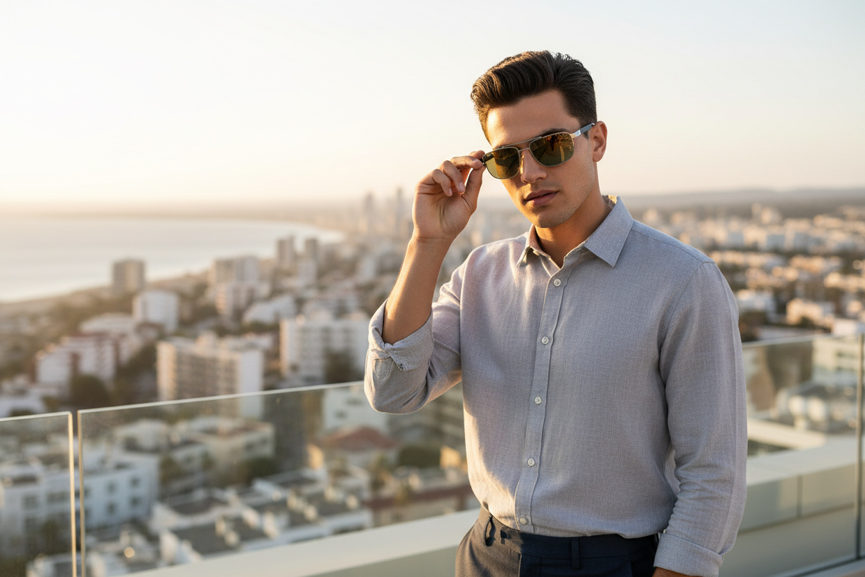 Vue de face Ray-Ban RB3737CH (004/6O)