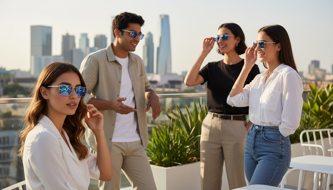 Vue de face Ray-Ban EMY (RB3741 - 003/80)