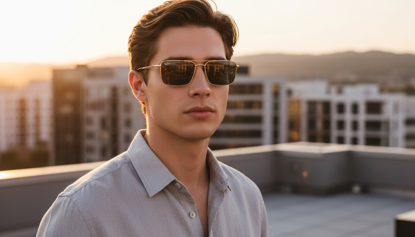 Vue de face Ray-Ban EMY (RB3741 - 92136V)