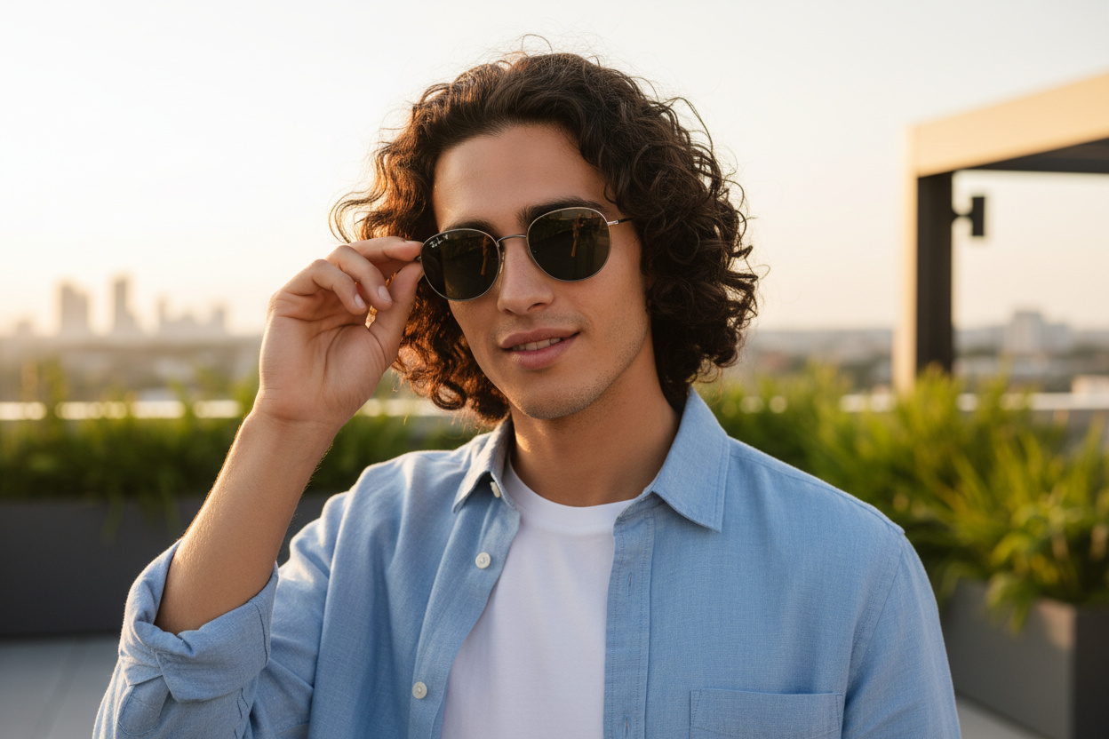 Vue de face Ray-Ban RB3809 (004/S3)