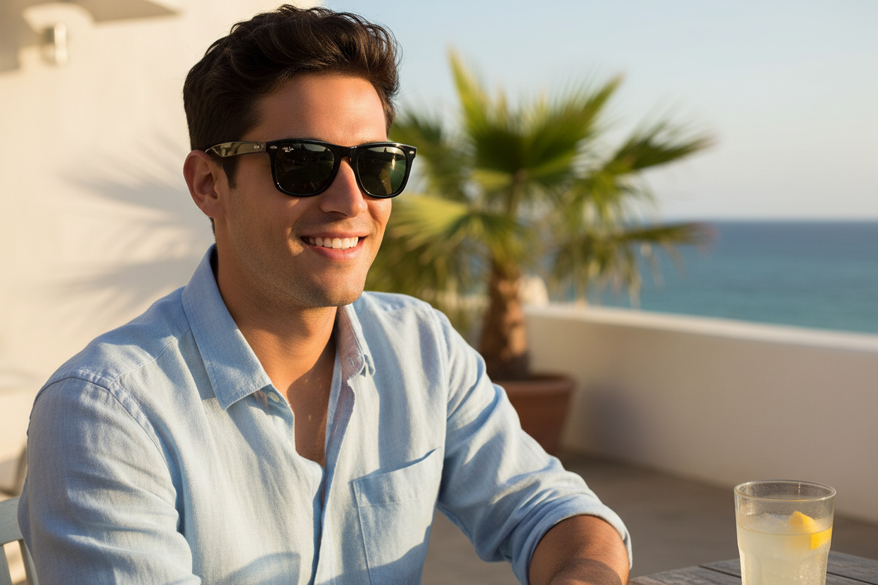 Vue de face Ray-Ban RB4260D (601/71)