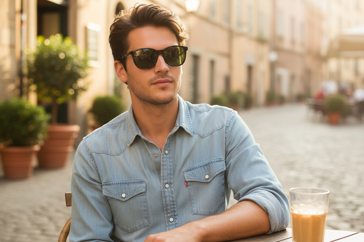 Vue de face Ray-Ban RB4333D (601/9A)