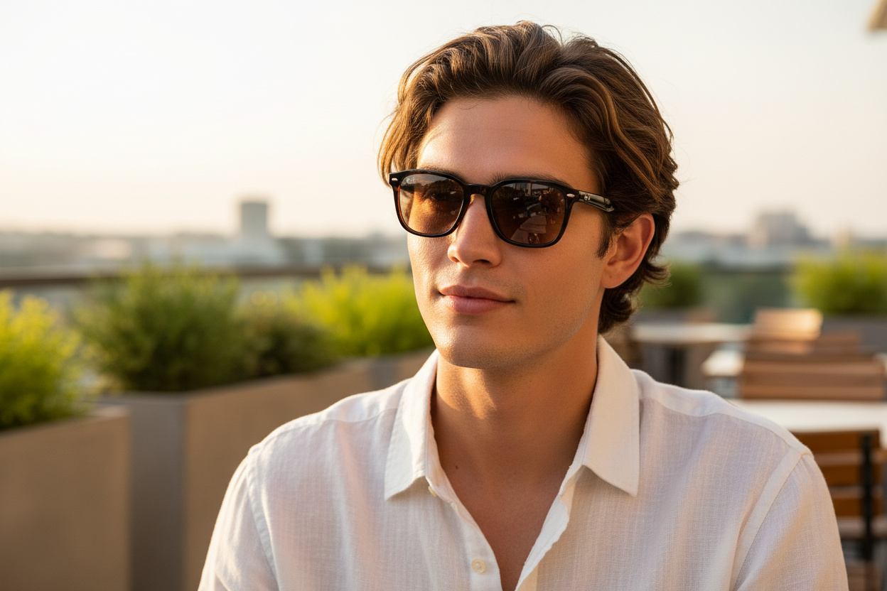Vue de face Ray-Ban RB4392D (601/93)