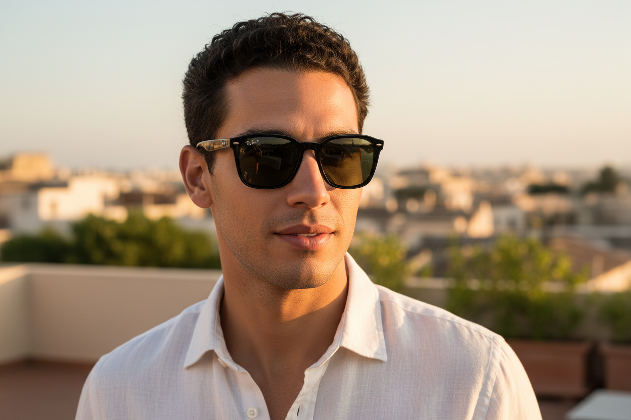 Vue de face Ray-Ban RB4392D (601/9A)