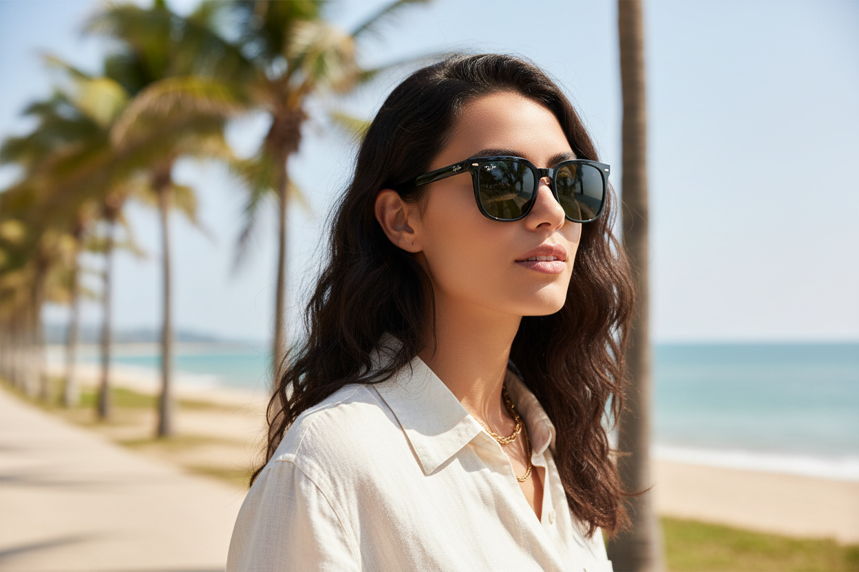 Vue de face Ray-Ban RB4401D (601/71)