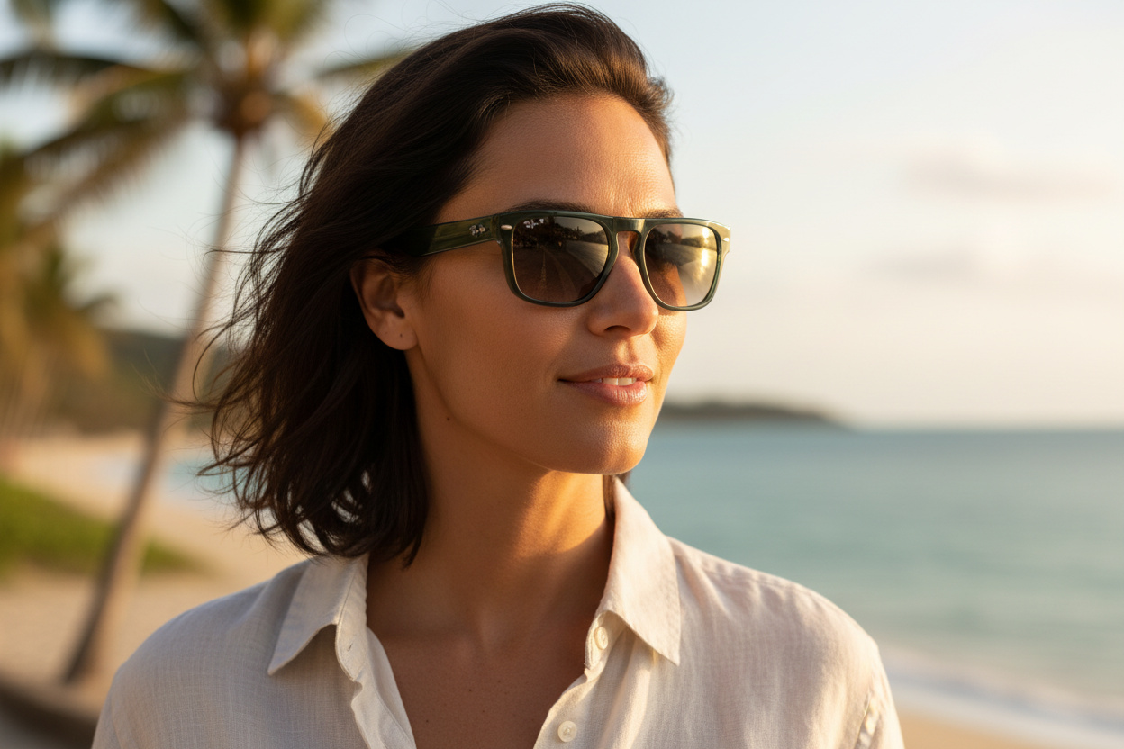 Vue de face Ray-Ban RB4407 (6732T5)
