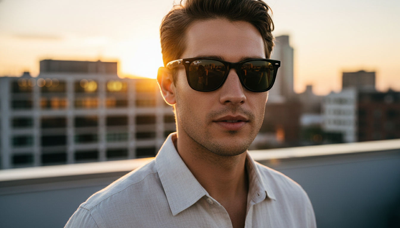 Vue de face Ray-Ban RB4420 (601/9A)