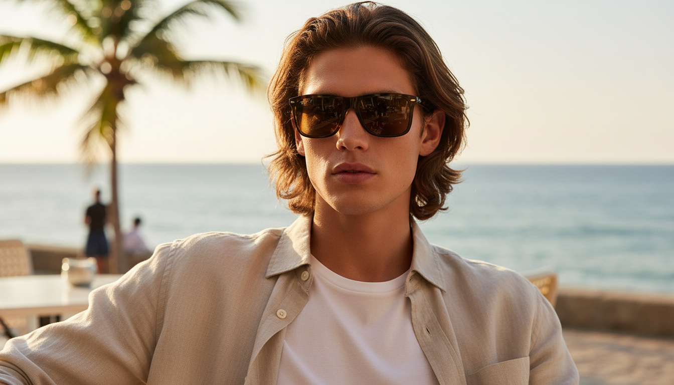 Vue de face Ray-Ban BOYFRIEND TWO (RB4547 - 710/57)