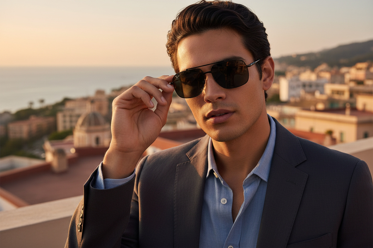 Vue de face Ray-Ban MICHAEL TITANIUM (RB8096 - 9267K8)