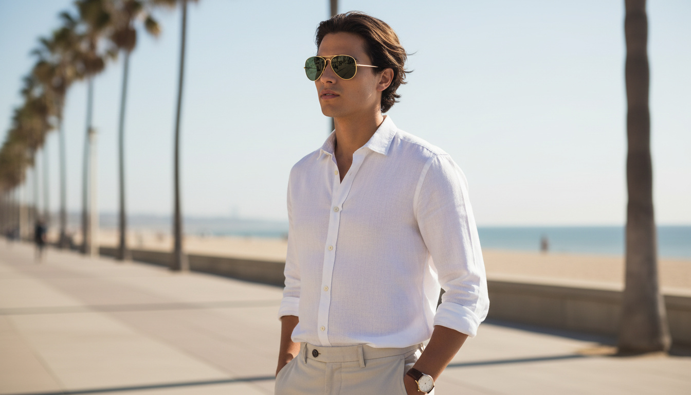 Vue de face Ray-Ban AVIATOR LARGE METAL (RB3025 - W3234)