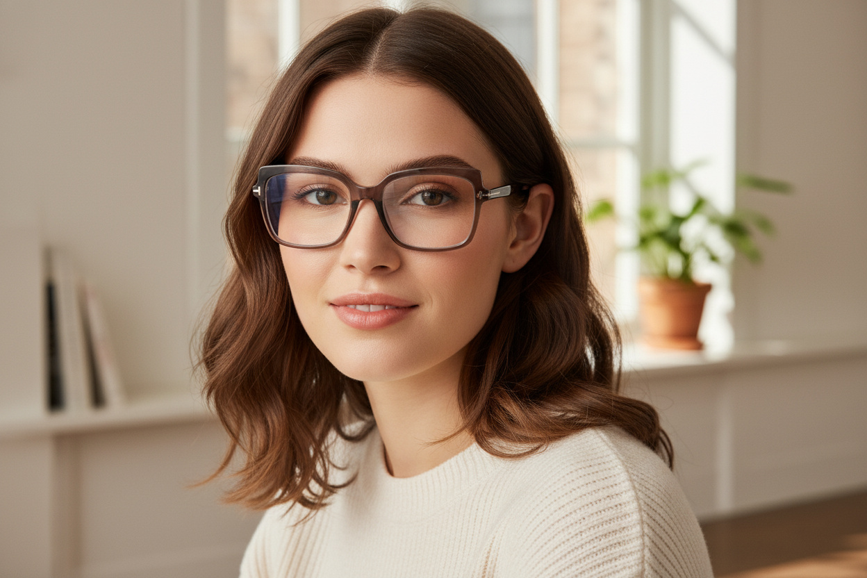 Vue de face Tom Ford FT5947-B (048)