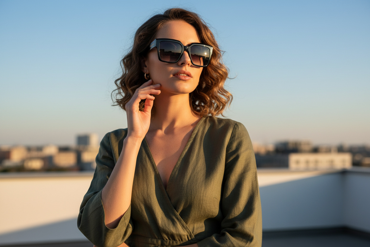 Vue de face Vogue Eyewear VO5553S (W44/8G)