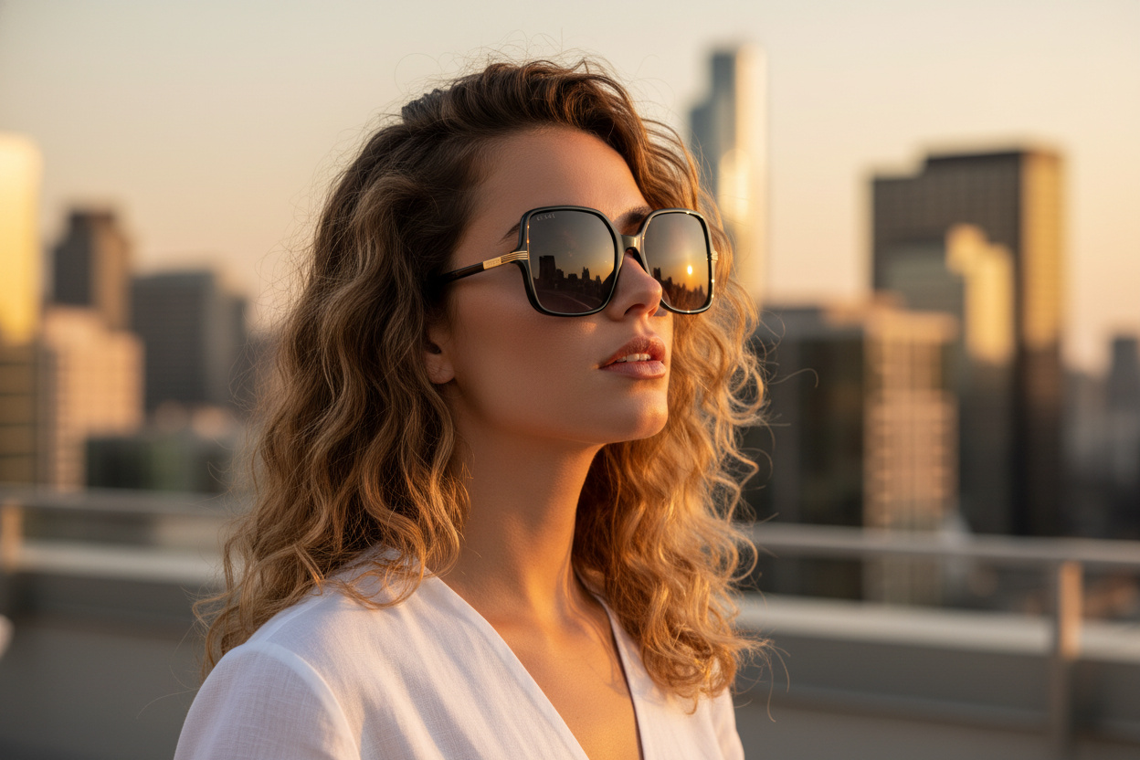 Vue de face Gucci GG1449S (001)