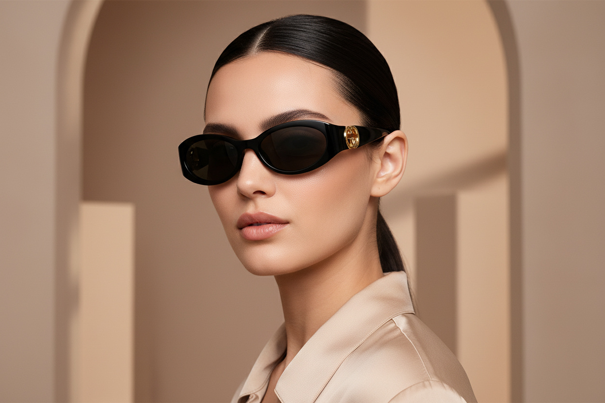 Vue de face Gucci GG1660S (001)