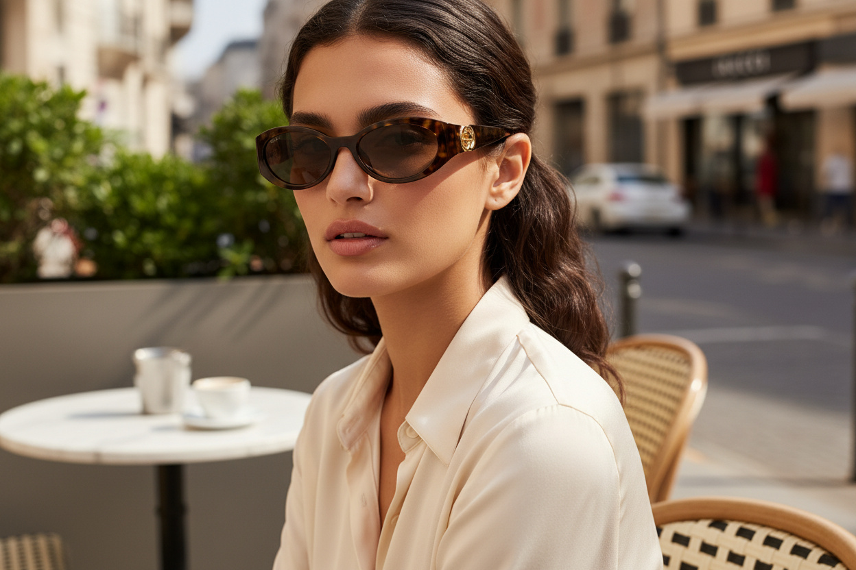 Vue de face Gucci GG1662SA (002)