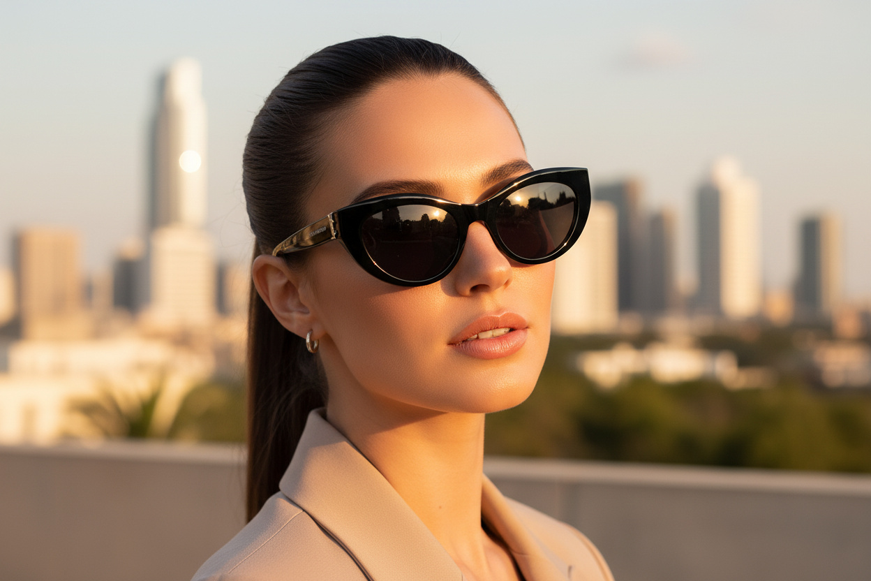 Vue de face Saint Laurent SL M115 (001)