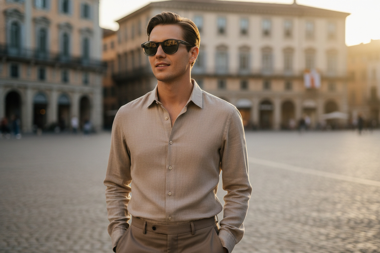 Vue de face Zegna AURORA (EZ0229 - 90N)
