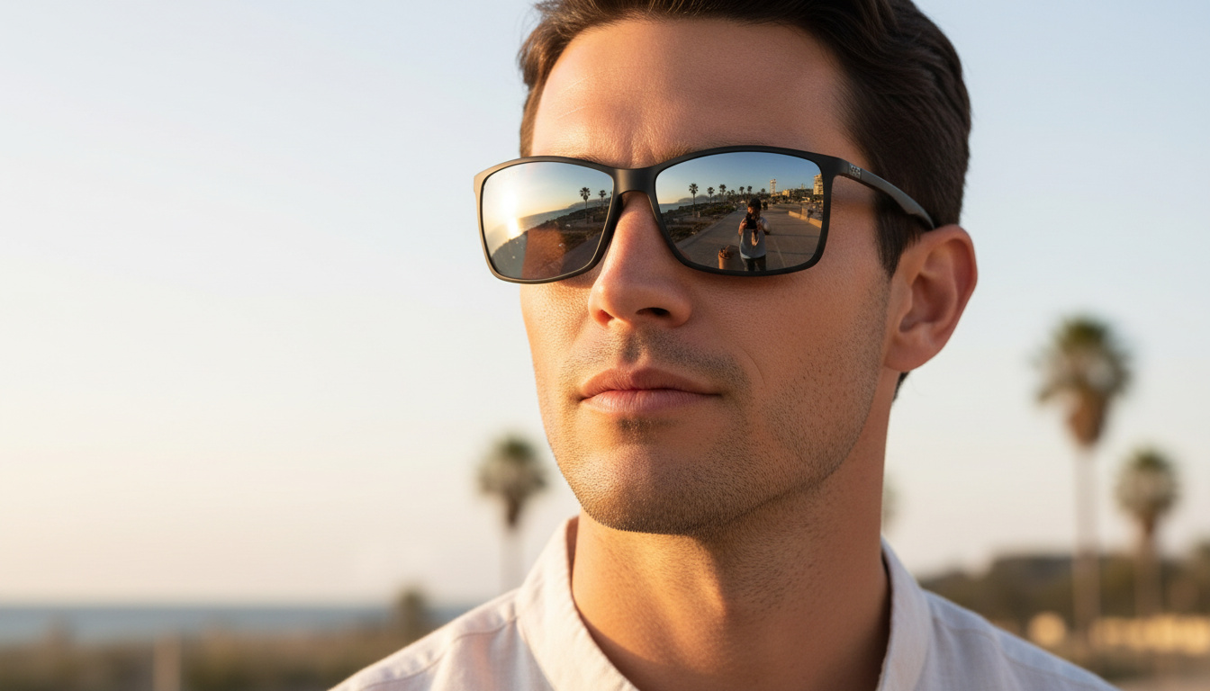 Vue de face Ray-Ban LITEFORCE (RB4179 - 601S82)